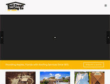 Tablet Screenshot of gcroofing.com